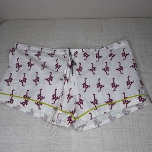 Marigot pajamas shorts Burgundy Monkey Size S